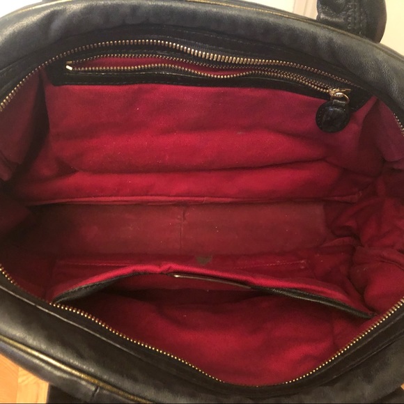 Katherine Kwei Signature Loop Leather Handbag - Picture 3 of 14